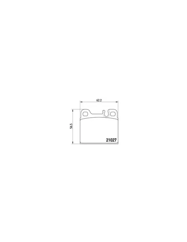 Novedad PASTILLA DE FRENO P50005 BREMBO - MERCEDES-BENZ CLASE S Coupé (C126) - Eje trasero