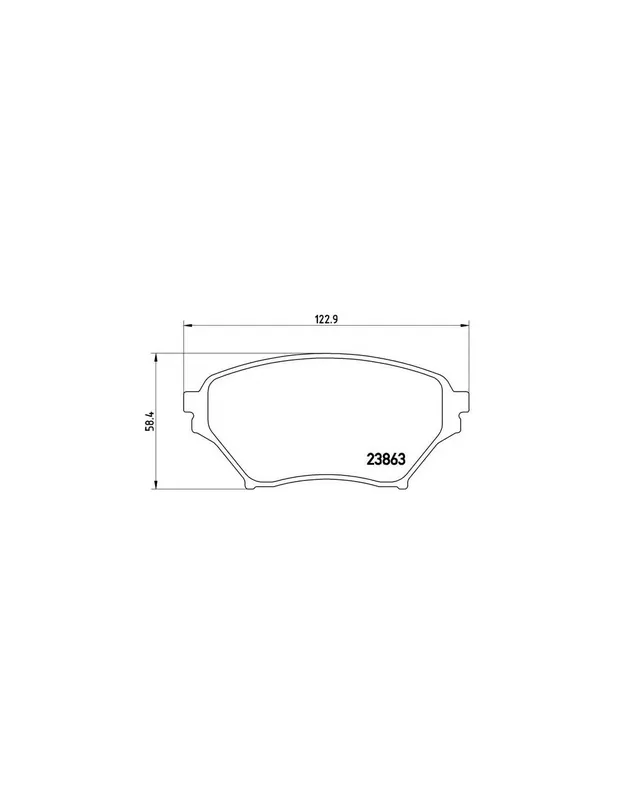Devolución Gratuita PASTILLA DE FRENO P49029 BREMBO - MAZDA MIATA II (NB) - Eje delantero