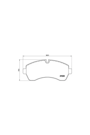 PASTILLA DE FRENO P 50 059 BREMBO - MERCEDES-BENZ SPRINTER 5-t Caja/Chasis (906) - Eje delantero Pedido Al Por Mayor