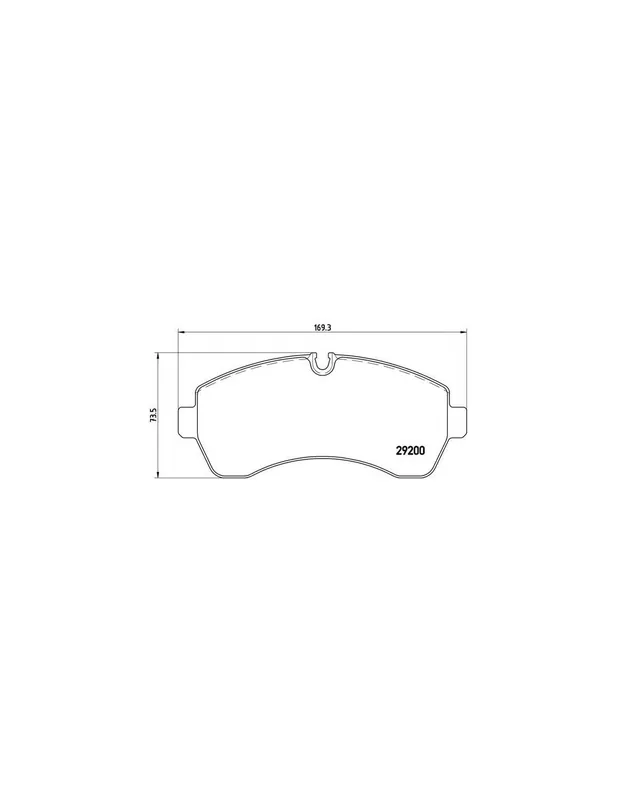 PASTILLA DE FRENO P 50 059 BREMBO - MERCEDES-BENZ SPRINTER 5-t Caja/Chasis (906) - Eje delantero Pedido Al Por Mayor