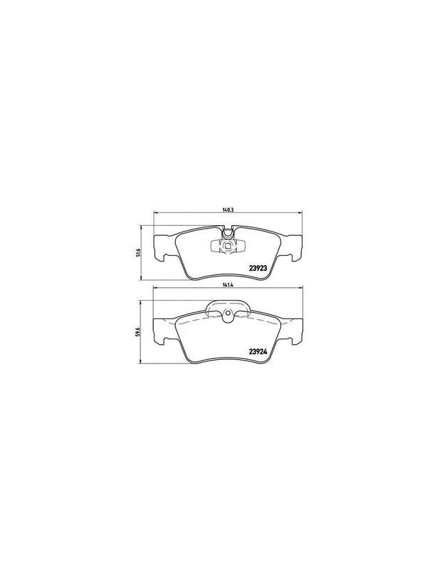 Bestseller PASTILLA DE FRENO P 50 064 BREMBO - MERCEDES-BENZ CLASE G (W463) - Eje trasero