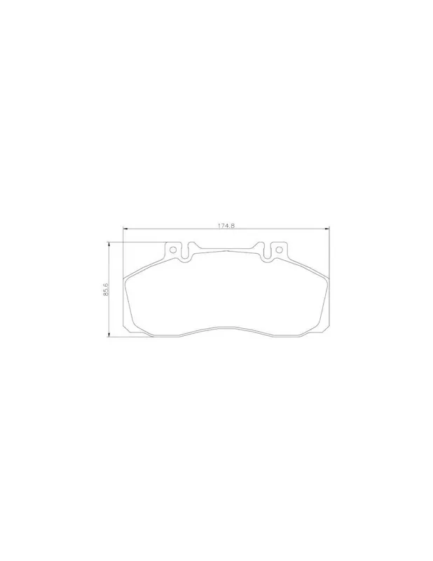 Gran Oferta PASTILLA DE FRENO P50065 BREMBO - MERCEDES-BENZ SPRINTER Volquete (905) - Eje trasero