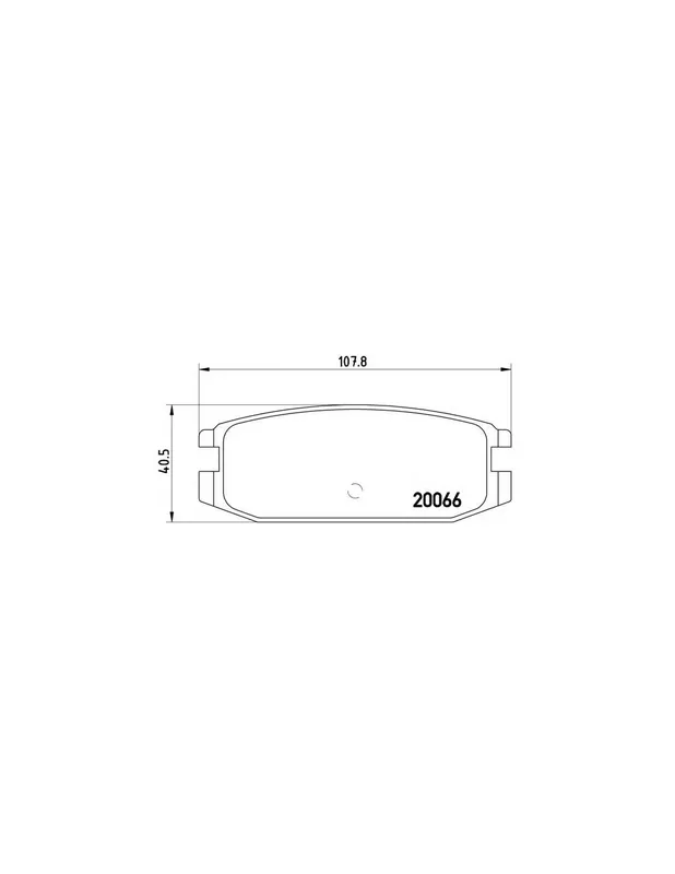 Certificado PASTILLA DE FRENO P54011 BREMBO - MITSUBISHI SHOGUN II (V3_W, V2_W, V4_W) - Eje trasero