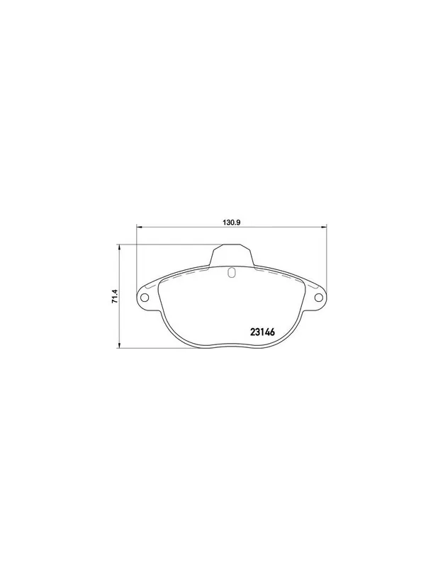 Barato PASTILLA DE FRENO P61055 BREMBO - CITROËN XANTIA Estate (X2) - Eje delantero