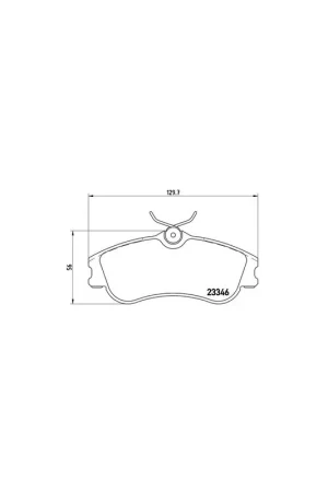 Promoción Exclusiva PASTILLA DE FRENO P61069 BREMBO - CITROËN BERLINGO (MF) - Eje delantero