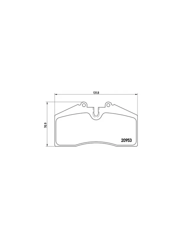 PASTILLA DE FRENO P65005 BREMBO - PORSCHE 911 (993) - Eje delantero - Eje trasero Precio De Oferta