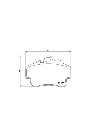 PASTILLA DE FRENO P65007 BREMBO - PORSCHE BOXSTER (986) - Eje delantero Compra Hoy