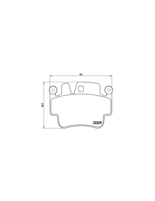 PASTILLA DE FRENO P 65 009 BREMBO - PORSCHE 911 Descapotable (997) - Eje delantero - Eje trasero Ordenar Ahora Mismo