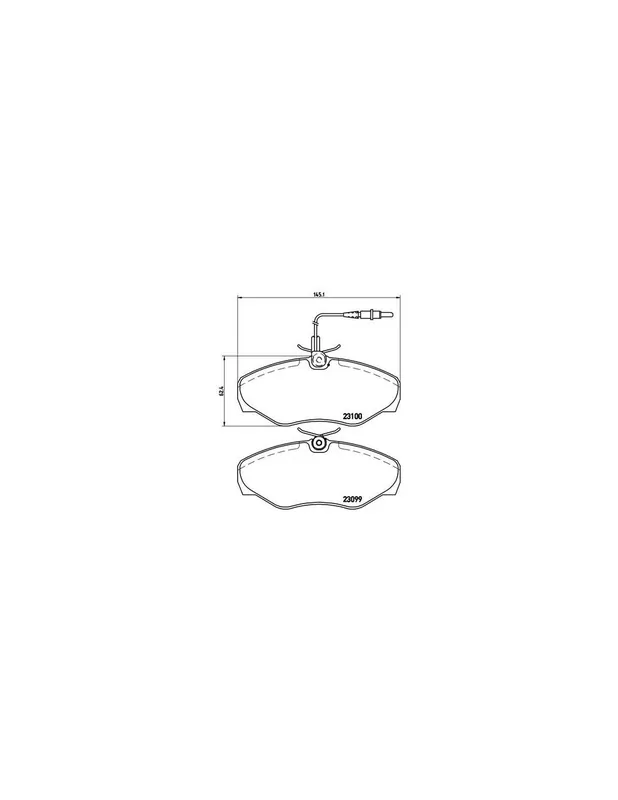 PASTILLA DE FRENO P68026 BREMBO - RENAULT ESPACE Mk III (JE0_) - Eje delantero Envío Gratis