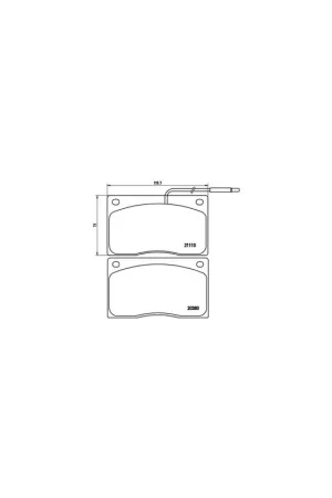 Precio Económico PASTILLA DE FRENO P68012 BREMBO - JAGUAR XJ (XJ 40, 81) - Eje delantero