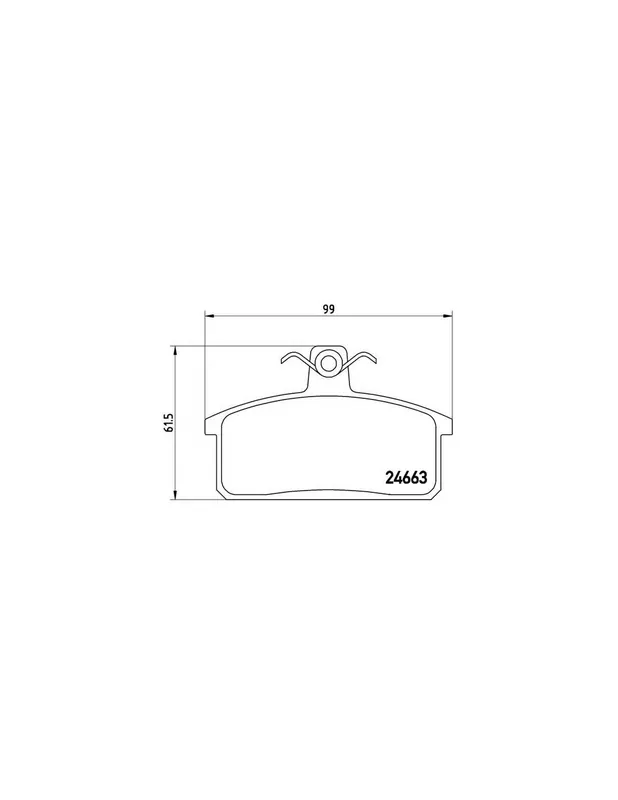 PASTILLA DE FRENO P79007 BREMBO - SUZUKI JIMNY (SJ) - Eje delantero Oferta