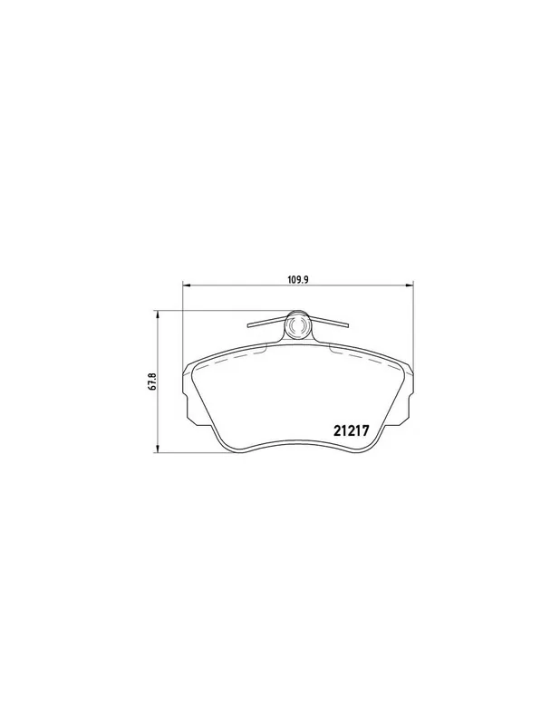 Disponible Ahora PASTILLA DE FRENO P86010 BREMBO - VOLVO 460 L Sedán (464) - Eje delantero