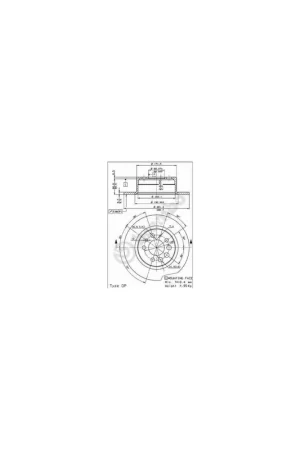 Pedido Al Por Mayor DISCO DE FRENO 2 UNID. X CAJA 08344124 BREMBO - VOLVO 960 (964) - Eje trasero