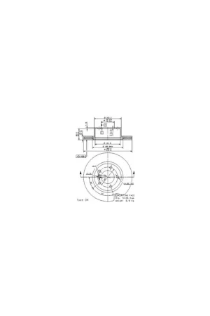 Envío Internacional DISCO DE FRENO 2 UNID. X CAJA 09975214 BREMBO - BMW 1 Descapotable (E88) - Eje delantero