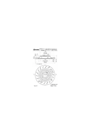 Precio Económico DISCO DE FRENO 2 UNID. X CAJA 09B74351 BREMBO - MERCEDES-BENZ SL (R231) - Eje trasero