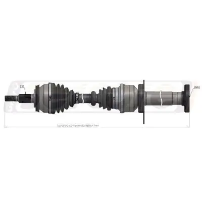 Árbol de transmisión SERCORE TRANSMISIONES 221789 Oferta Flash