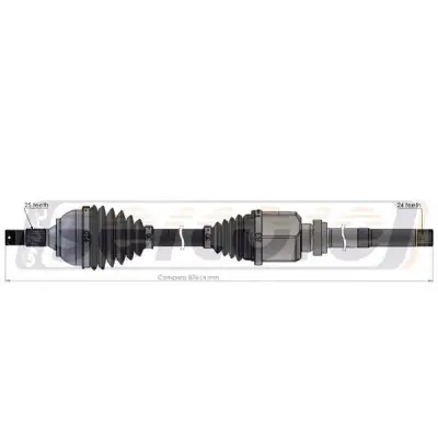 Árbol de transmisión SERCORE TRANSMISIONES 221985 Precio De Oferta