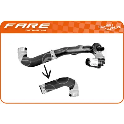Envío Gratis Tubo flexible de aire de sobrealimentación FARE SA 14963 FARE SA 14963