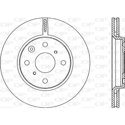 Disco de freno OPEN PARTS DELETED_BDA2228.20 Venta Final