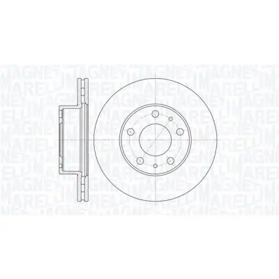 Disco de freno MAGNETI MARELLI 361302040168 Precio Bajo