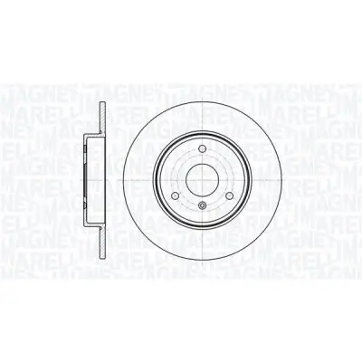 Mejor Precio Disco de freno MAGNETI MARELLI 361302040729