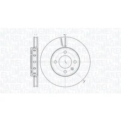 Mayoreo Disco de freno MAGNETI MARELLI 361302040778