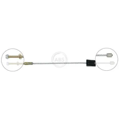 Cable de accionamiento, freno de estacionamiento A.B.S. K17391 Promoción
