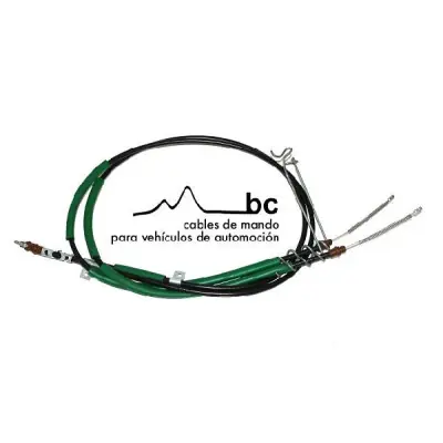 Cable de accionamiento, freno de estacionamiento BECA 2001036 Lujoso