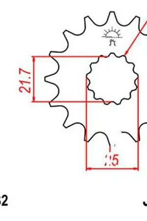 Disponible Ahora Piñón de arrastre JT 14/532 Fino | Suzuki GSX-R 1100 / RF 900 R ...