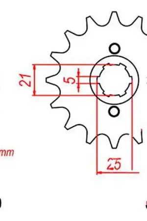 Precio Bajo Piñón de arrastre JT 15/530 Grueso | Yamaha XJ 600 N / XJ 600 H ...