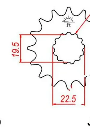 Garantía De Devolución De Dinero Piñón de arrastre JT 15/530 Fino | Suzuki GSX 400 FE / GR 650 X ...