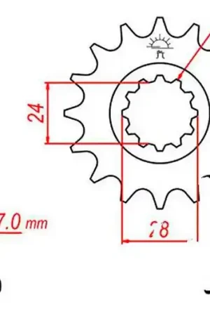 Piñón de arrastre JT 16/530 Fino | Honda CBR 600 F 1987-1996 A Buen Precio