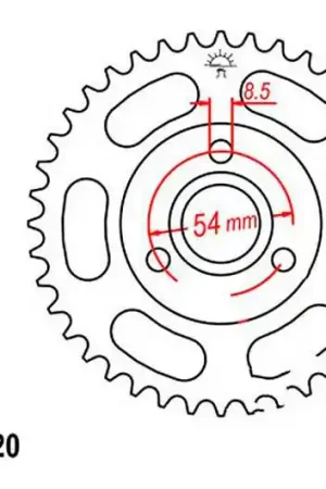 Oferta Limitada Corona JT 40/420 Acero | Honda Z 50 J / Z 50 G ...