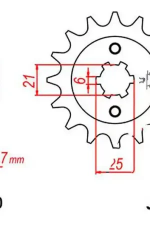Piñón de arrastre JT 18/530 Grueso | Honda CB 750 F / CB 750 K ... Económico