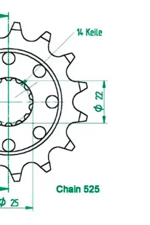 Piñón de arrastre Esjot 15/525 Racing | MV Agusta F4 1000 / F4 1000 R 1+1 ... Precio Bajo