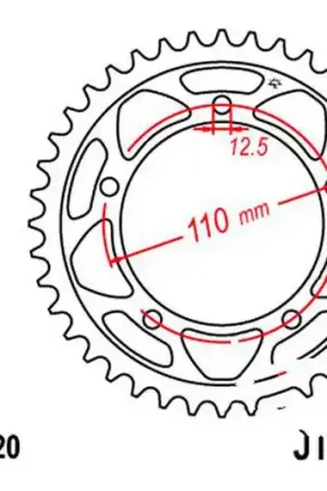 Mejor Precio Corona JT 42/520 Acero | Triumph America 865 EFI / Speedmaster 865 EFI ...