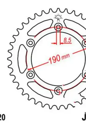 Corona JT 48/520 Acero | KTM E-GS 600 LC4 1989 Mejor Precio