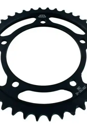 Certificado Corona JT 42/525 Acero Negra | Kawasaki / Suzuki / Triumph