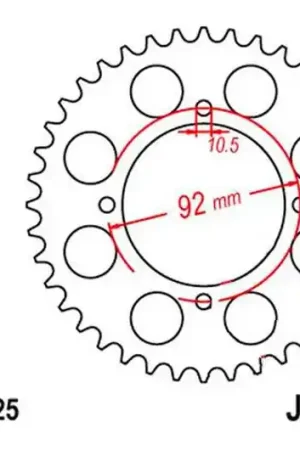 Oferta Corona JT 48/525 Acero | Kawasaki KH 250 B / S1 250 B ...