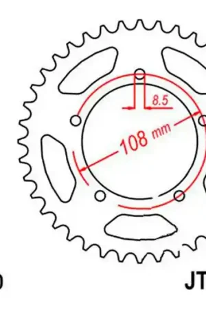 Corona JT 40/530 Acero | Ducati Pantah 600 SL / Pantah 500 SL ... Últimas Unidades