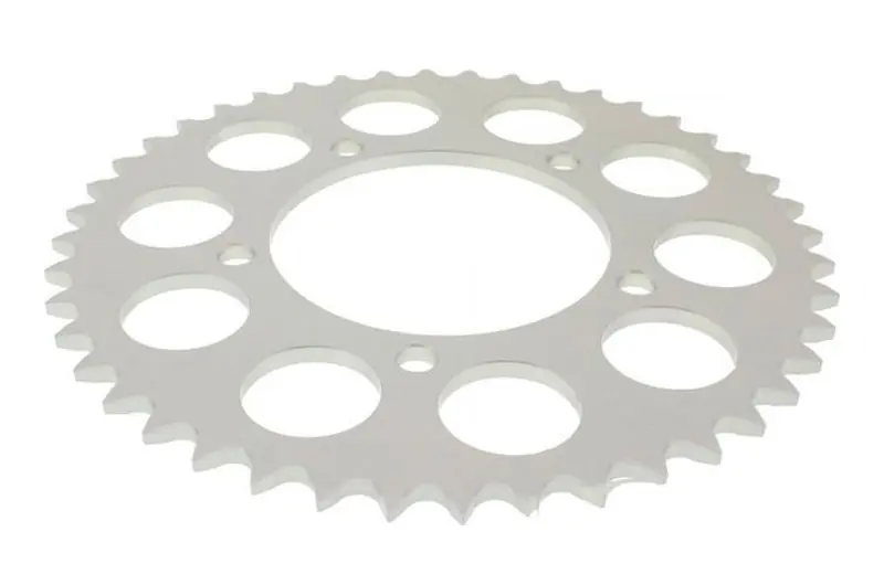 Corona Esjot 44/520 Aluminio Plata | Aprilia / BMW / Derbi Garantía De Devolución De Dinero