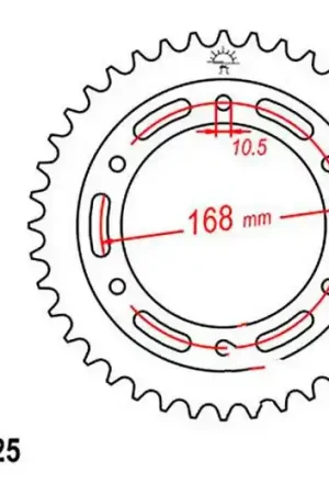 Oferta Corona JT 42/525 Acero | BMW F 800 800 R / F 800 800 GS ...