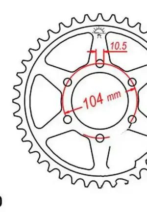 Corona JT 42/530 Acero | Kawasaki ZX-9R 900 E / ZX-9R 900 C ... Original