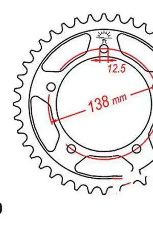 Corona JT 42/530 Acero | Honda CB 1300 / CB 900 F ... Últimas Unidades