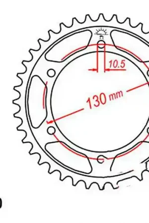 A Buen Precio Corona JT 42/530 Acero | Yamaha / Kawasaki / Suzuki / MZ/MUZ