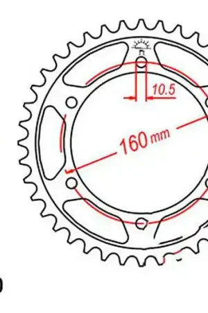 Corona JT 50/530 Acero | Kawasaki ZRX 1100 C / ZZR 1100 D ... Entrega Rápida