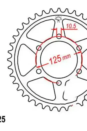 Corona JT 47/525 Acero | Triumph Daytona 675 / Street Triple 675 ... Venta Final