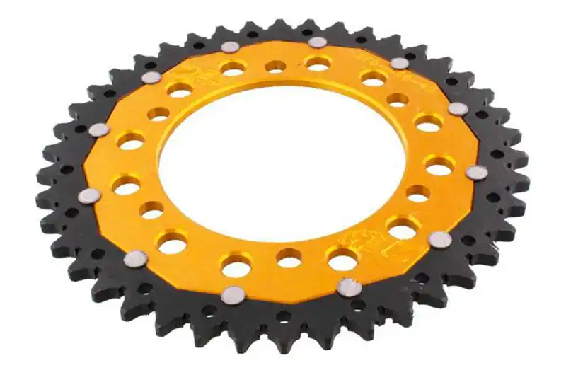 Exclusivo Corona ZF 42/520 Dual Oro | Yamaha / Kawasaki / Suzuki
