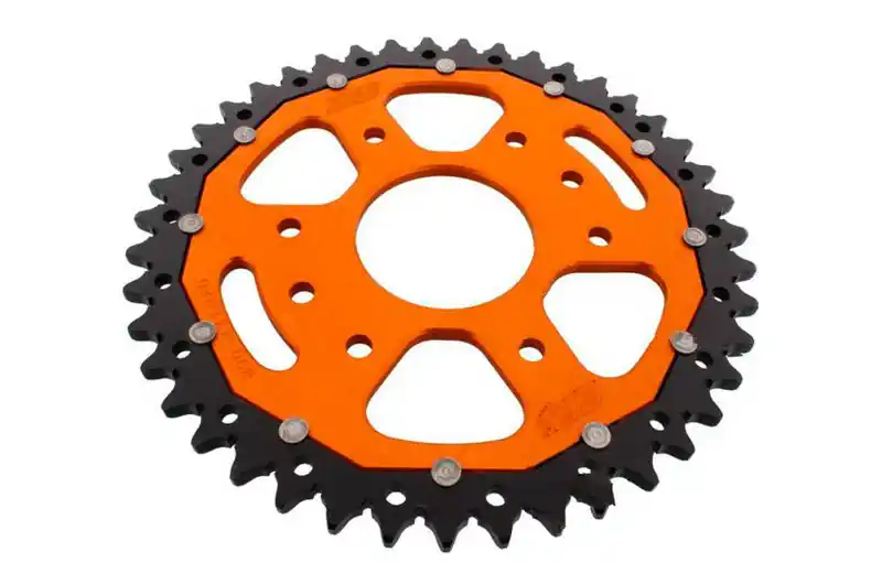 Corona ZF 43/520 Dual Naranja | KTM Duke 390 / Duke 125 ... Económico