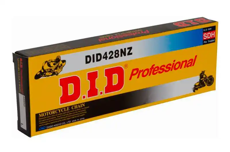 Oferta Limitada Cadena DID 428NZ/128 sin retén (Enganche de clip)